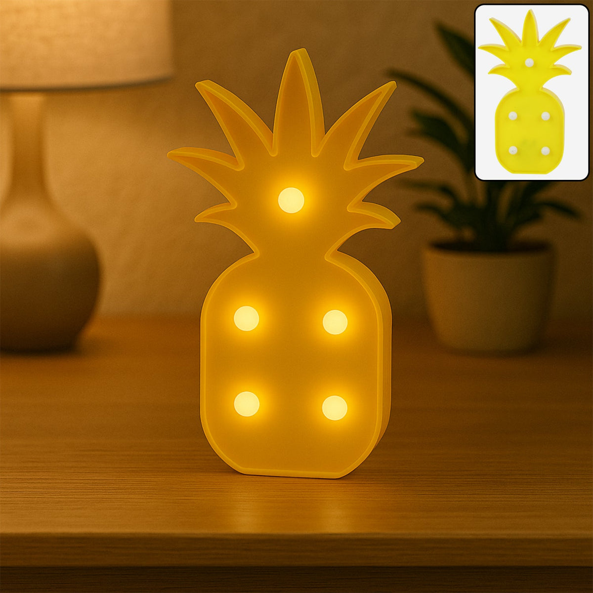 Pineapple Shaped Led Decorative Night Light (1 Pc) HP DD