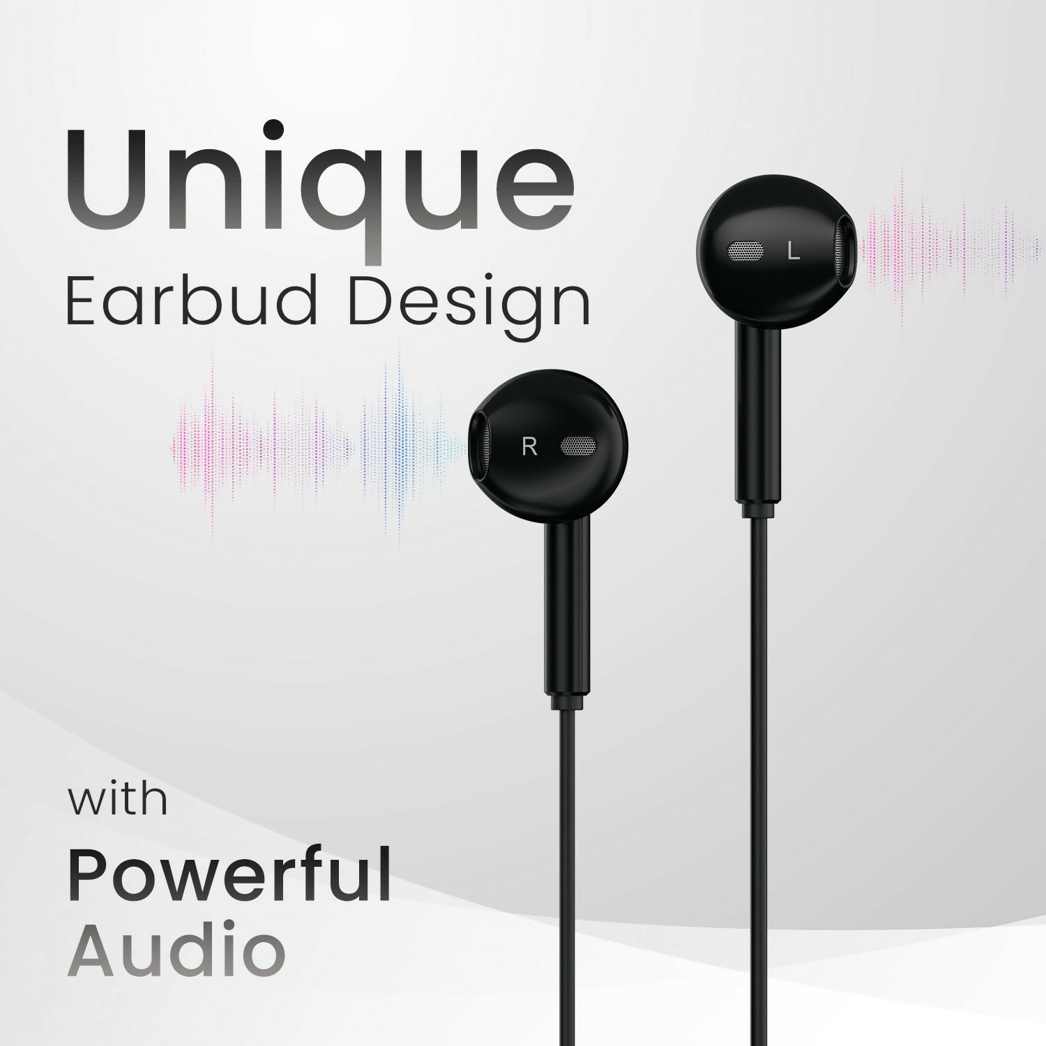 Portronics Conch Sigma A 3.5mm Wired Earphone With HD Quality In-Line Mic,14.2mm Driver Wired Headset (Black, In the Ear)