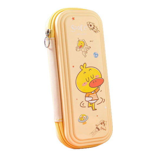 Printed Duck Hard Top Pencil Case - HalfPe