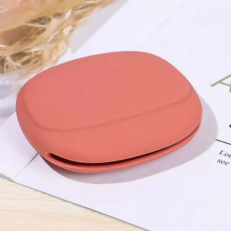 Silicone Earphone Organizer Case Portable Storage for Wired Earbuds, Cables, Coins & Small Accessories (1 Pc)