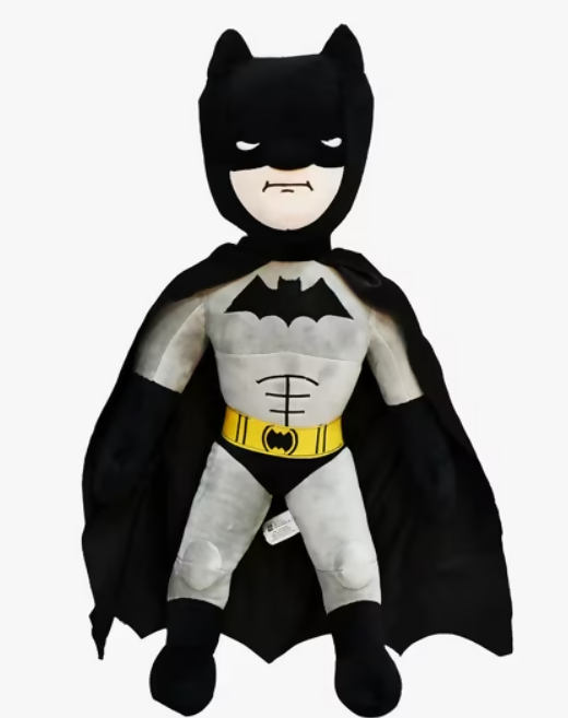 Batman Stuffed Plush Toy for Kids (Black)