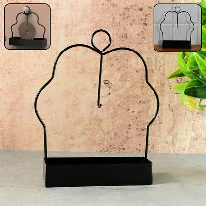 Mosquito Coil Holder Stand with Ash Catcher Tray for Safe, Smokeless-Edge Coil Burner for Home, Balcony & Outdoor Use (1 Pc)