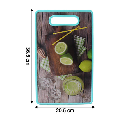 Premium Multipurpose Cutting Board with Handle Durable Kitchen Chopping Board (1 Pc  36x23 Cm)