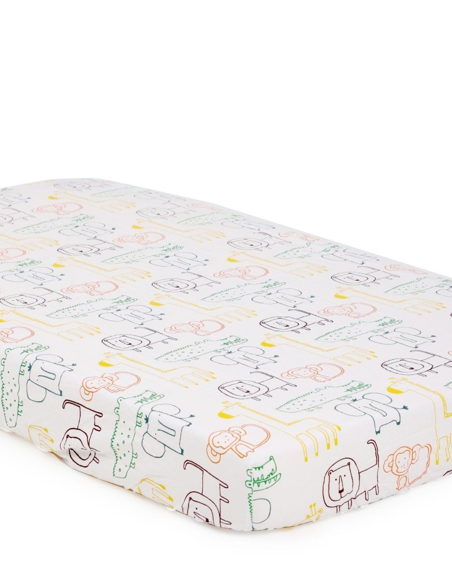 Jungle Tribe - Baby Crib Sheet - CRB-JGTB