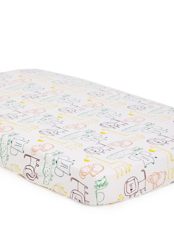 Jungle Tribe - Baby Crib Sheet - CRB-JGTB