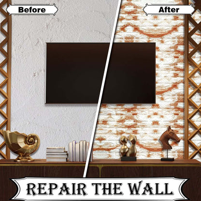 Wallpaper 3d Foam Wallpaper Sticker Panels (78 X 70 Cm  1 Pc)