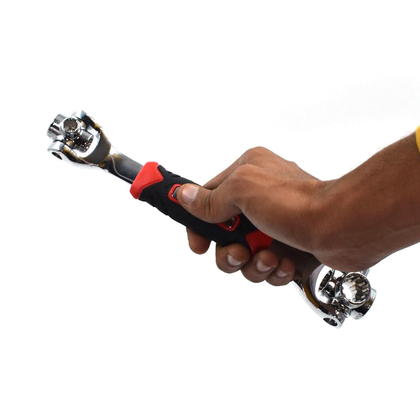 48-in-1 Universal Car Repair Tool Set – 360° Rotatable Socket & Wrench