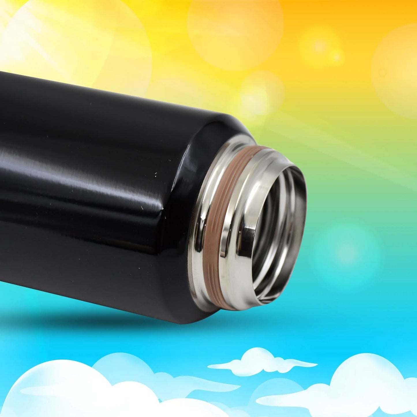 Double Walled Insulated Hot And Cold Water Tea Coffee Thermal Bottles (600 Ml)