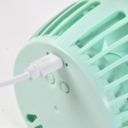 USB Mini Desk Fan – Rabbit Shape Silent Cooling Fan