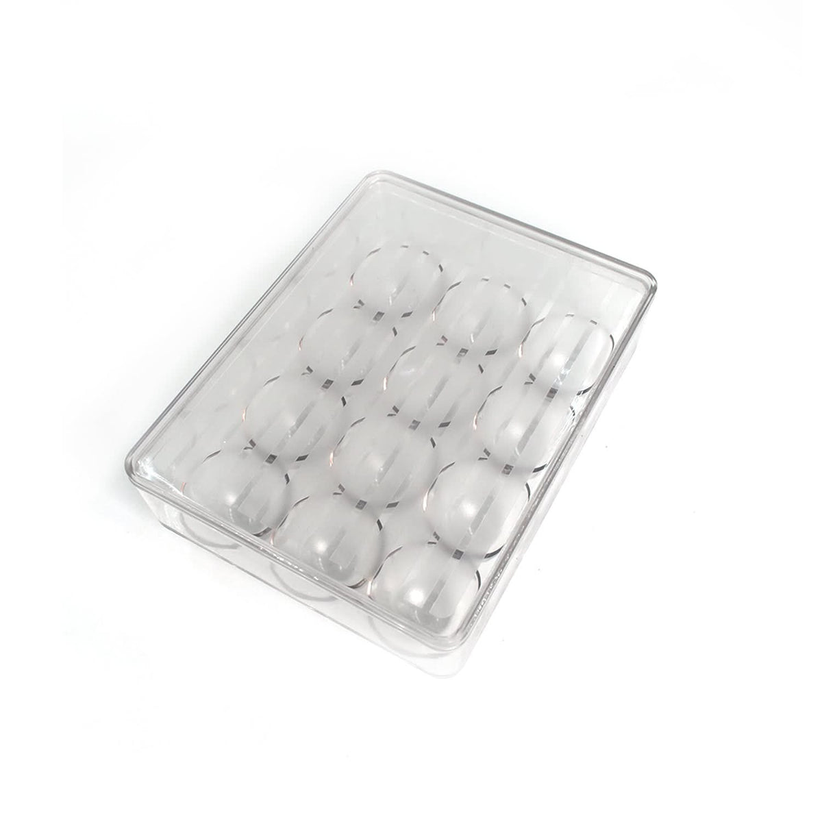 12 Cavity Egg Storage Box For Holding And Placing Eggs Easily And Firmly. HP DD