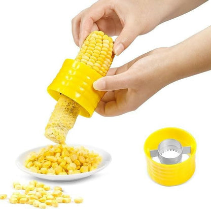 Cob Corn Stainless Steel Thresher for Removing Kernels from Fresh Corn 1pc - HalfPe