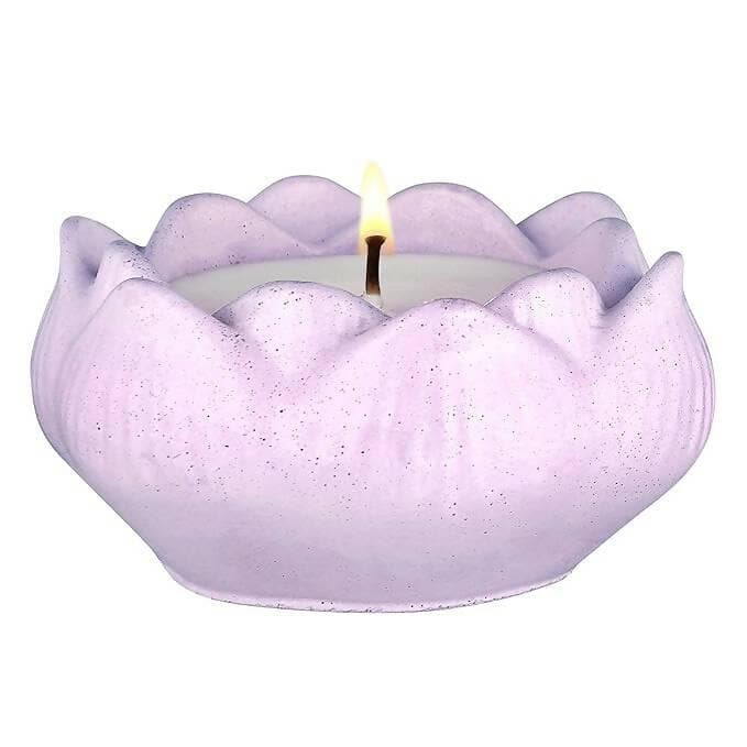 PROSPERRO LUMO by Parkash Candles Soy Wax Scented Lotus Candle (Purple) - HalfPe