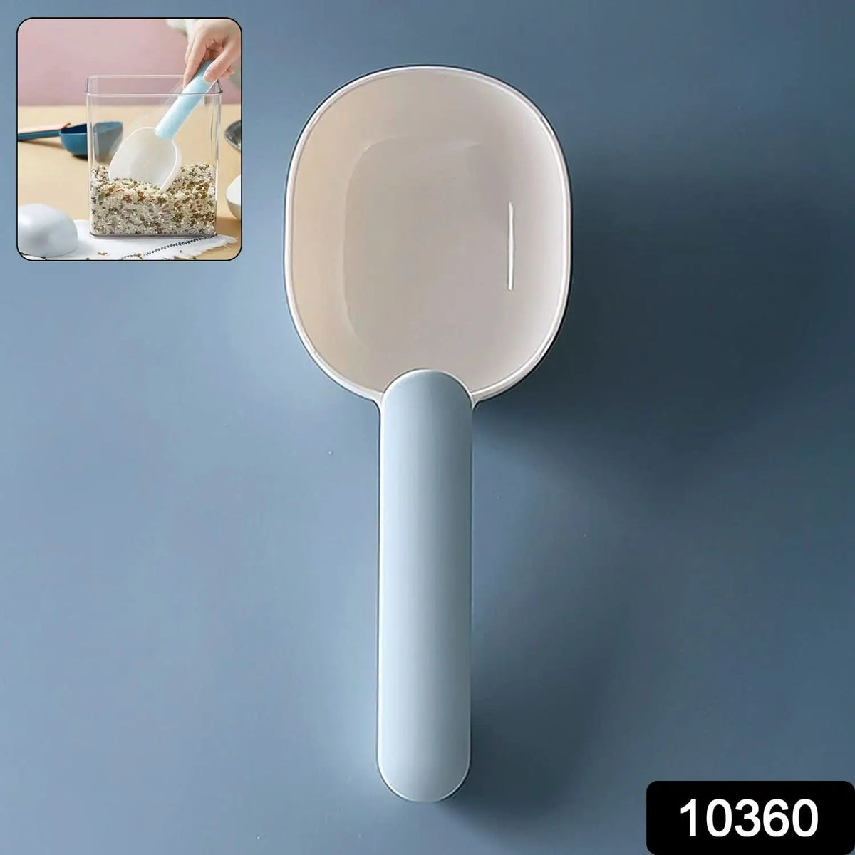 Large Plastic Measuring Spoons Flour Scoops For Home Kitchen (1 Pc) HP DD