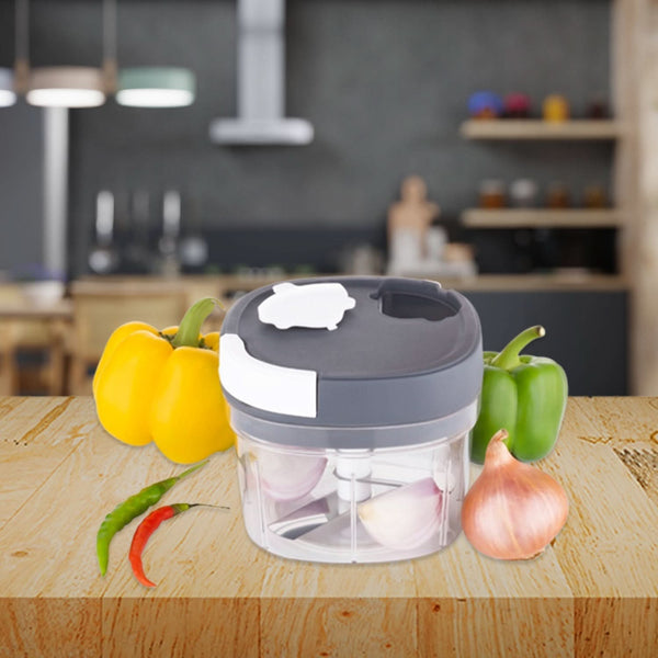 600ml Handy Squash Chopper with Compact & Efficient Food Processor for Quick Chopping