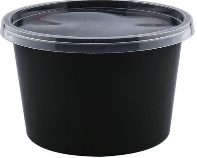 Plastic Food Container Lid (400ml, Pack of 100) - HalfPe