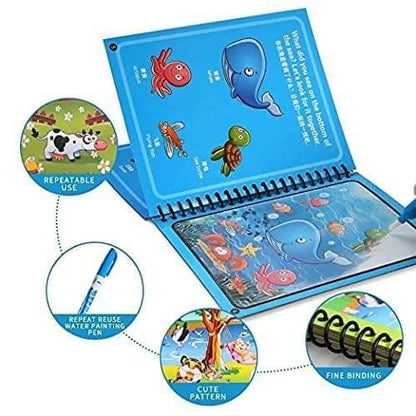 Magic water book (set of 4 ) - HalfPe