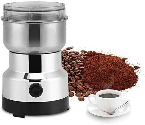 150W 300ML Stainless Steel Electric Coffee Machine Bean Grinder BLENDERS for Kitchen, Office, Home Use Grains Grinding Machine - HalfPe