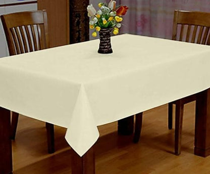 Lushomes Classic Plain Cotton Dining Table Cloth (Size 40 x 40”, Side Table Cover) - HalfPe