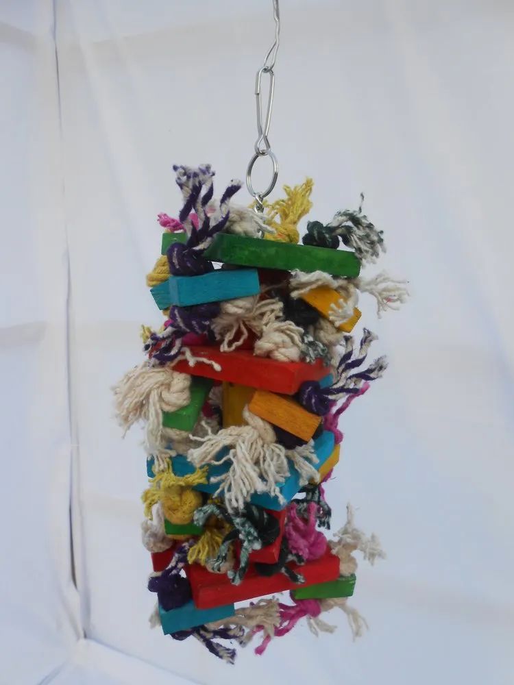 KSK Wooden Chewing Toy for Large Bird, KSKWC031