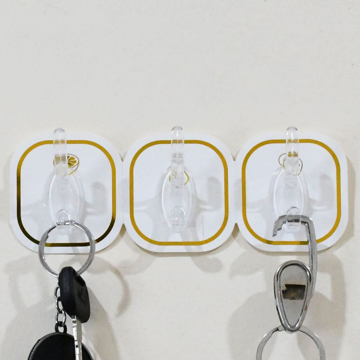 Transparent Adhesive Wall Hook (6 Pcs Set) HP DD