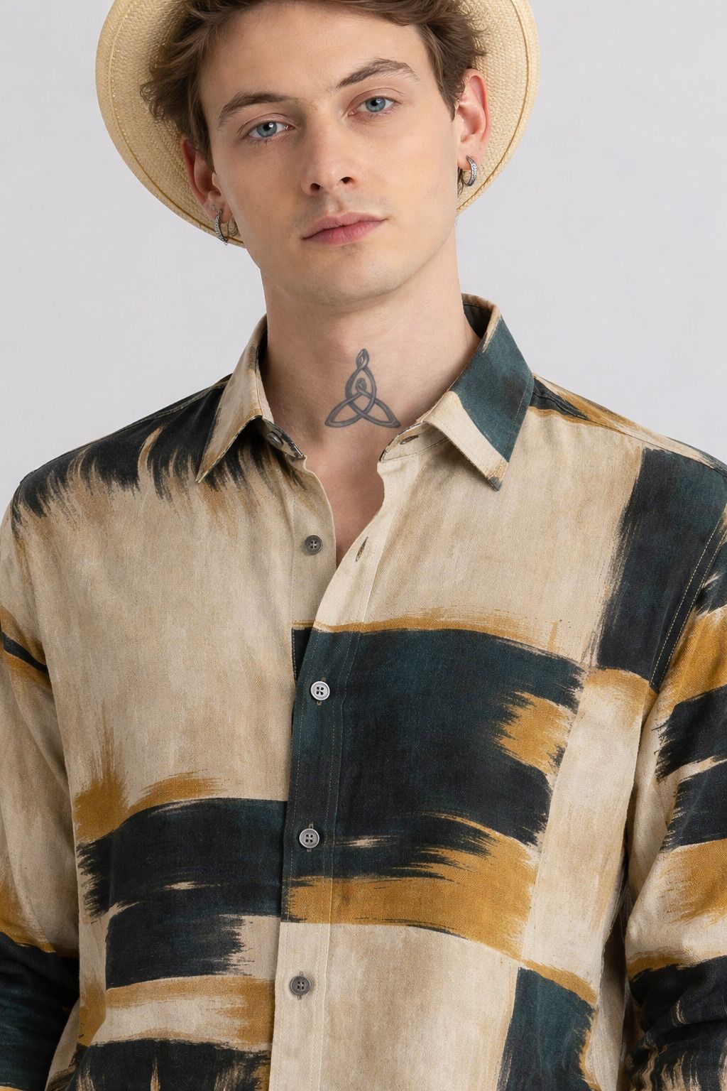 Henshika Men Printed Casual Full Sleeve Shirt – Peddi Series – Multicolor - View 3