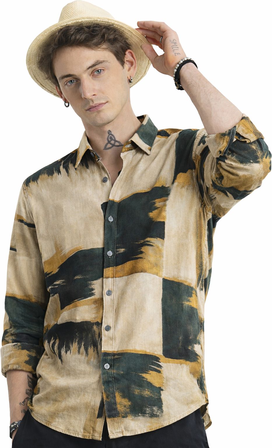 Henshika Men Printed Casual Full Sleeve Shirt – Peddi Series – Multicolor - View 4