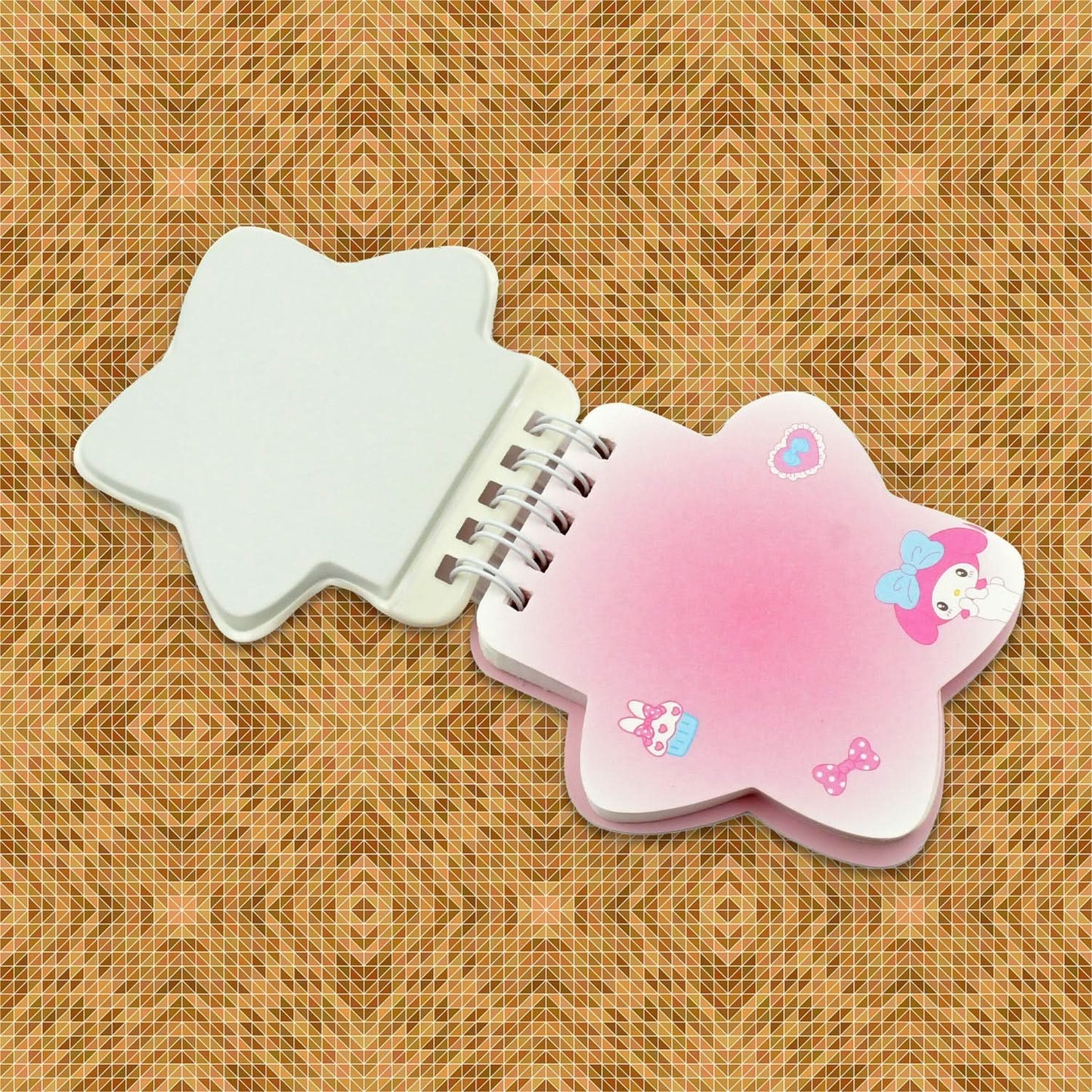 Mini Cartoon Personal Diary – Pocket-Size Travel Notebook with Printed Fancy Pages (1 Pc)