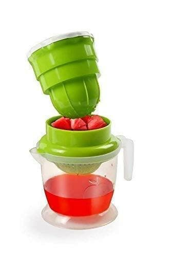 2 in 1 Hand Press Manual Fresh Fruit Juicer - HalfPe