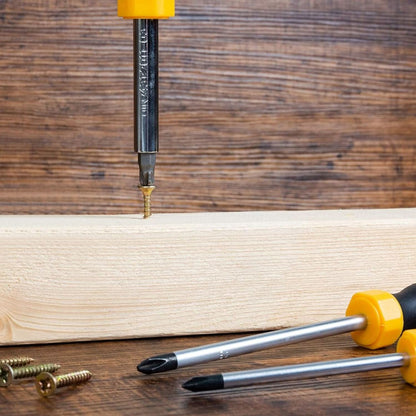 8 In 1 Hand Tool Kit Steel And Plastic Hammer Screwdriver