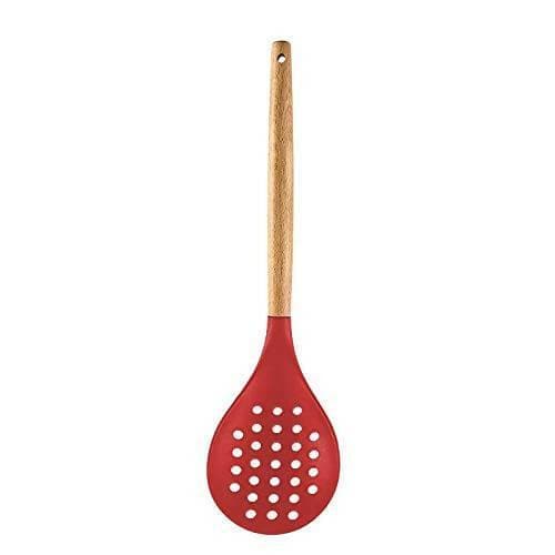 P-plus international silicone slotted skimmer (Red) - HalfPe