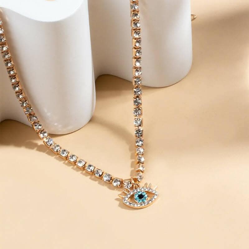 Gold Plated Layered Necklace for Women And Girls MK Collections