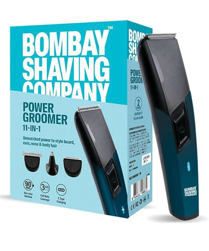 Bombay Shaving Company Power Groomer 11-in-1 Multi-Use Trimmer for Men boAt and Portronics