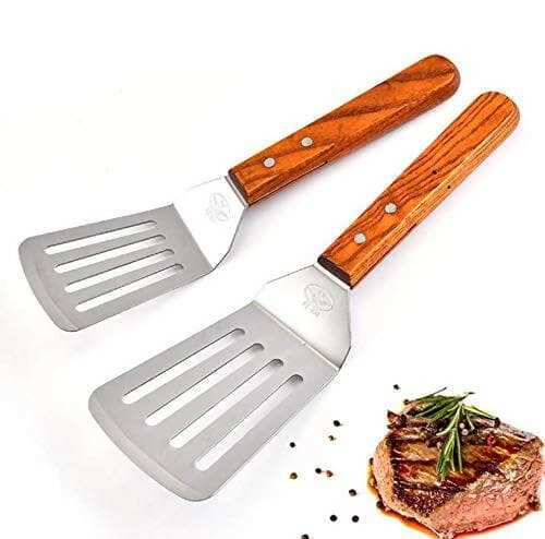 P-plus international turner professional grade stainless steel spatula (set of 2) - HalfPe