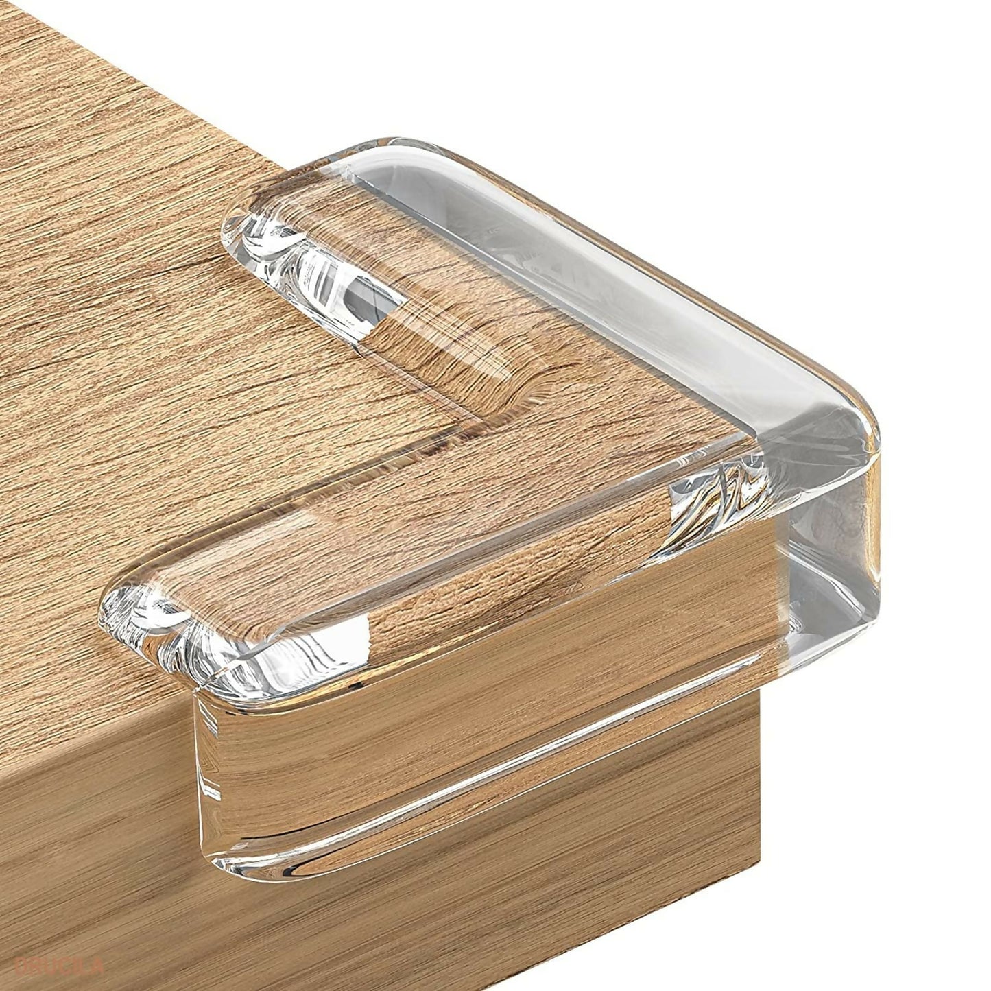 Clear Corner Protectors for Baby Safety (Pack of 4) Transparent Furniture Edge & Table Guards Soft Cushion Bumpers to Prevent Injuries from Sharp Corners