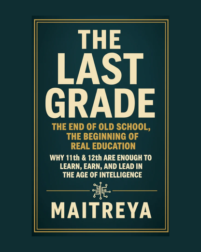 The Last Grade: The End of Old School, The Beginning of Real Education: Why 11th & 12th Are Enough to Learn, Earn, and Lead in the Age of Intelligence (Instant ebook)