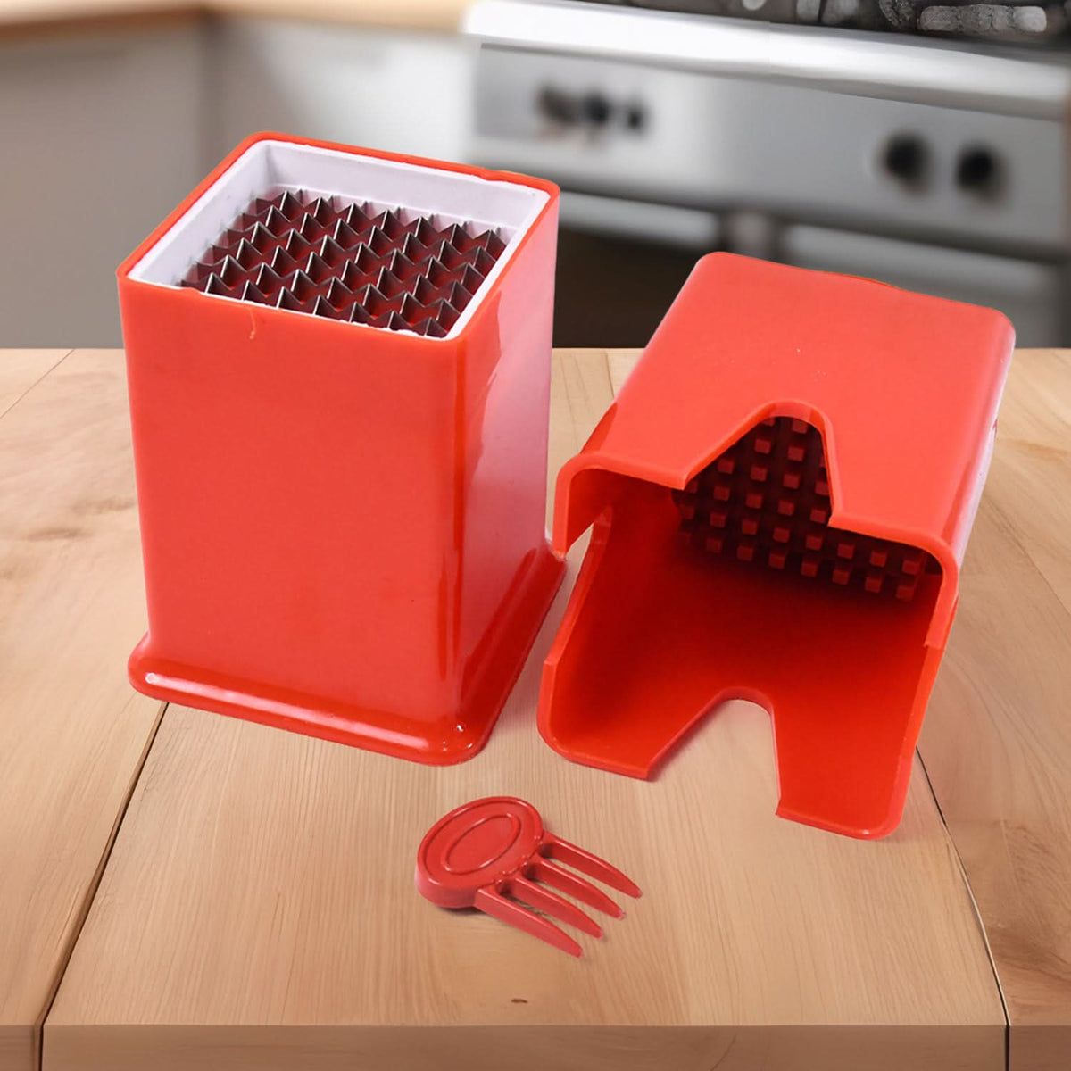 French Fries Potato Chips Strip Cutting Cutter Machine (1 Pc) HP DD