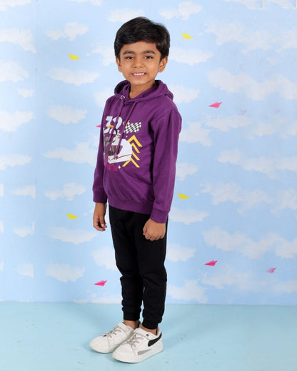 Let's Go Race Hooded Sweatshirt - KWW-AN-LGSW-0-6