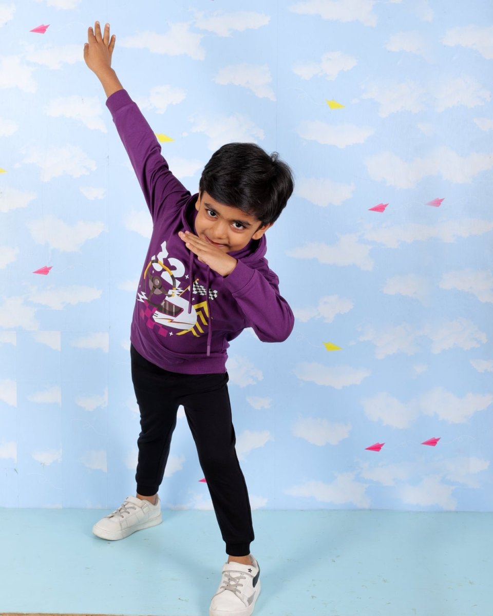 Let's Go Race Hooded Sweatshirt - KWW-AN-LGSW-0-6