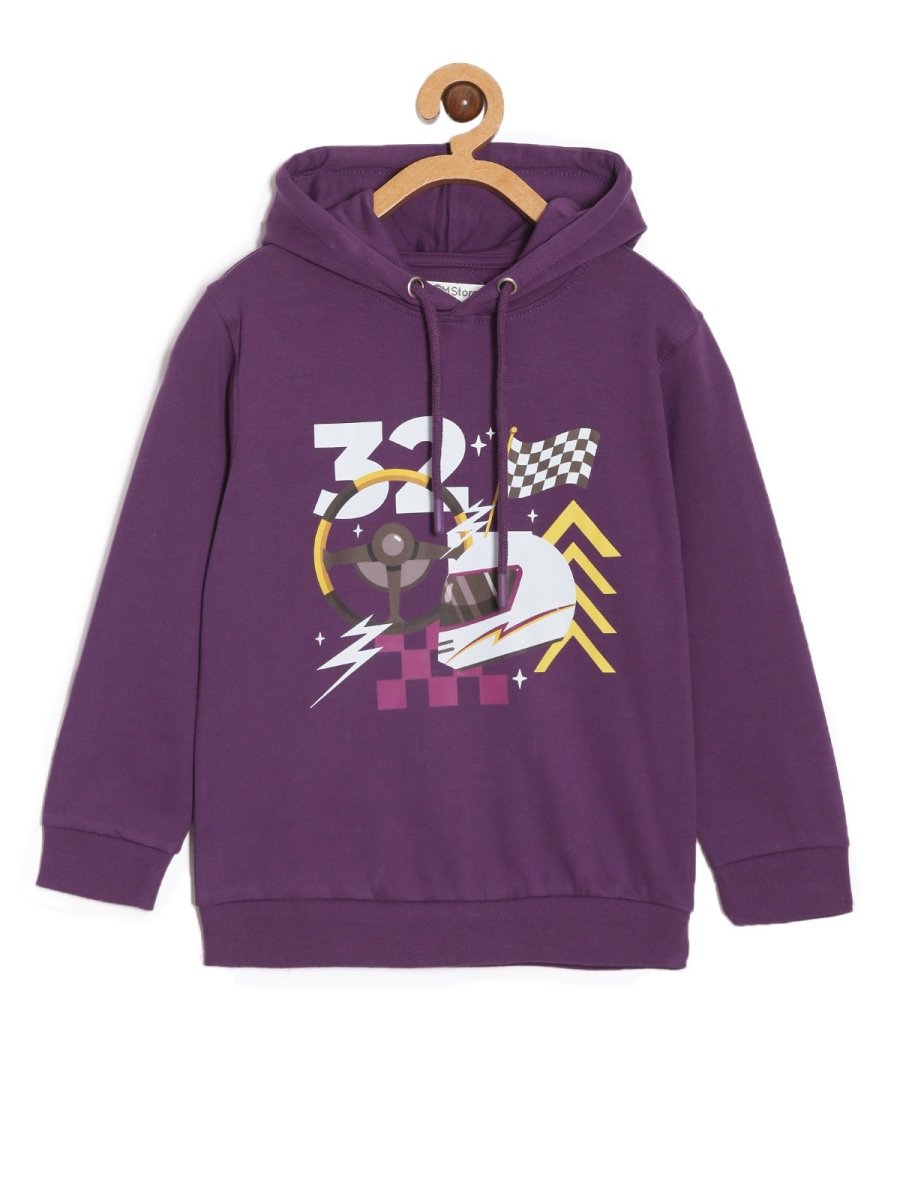 Let's Go Race Hooded Sweatshirt - KWW-AN-LGSW-0-6