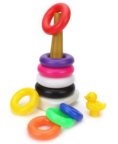 Duck Ring Game Set for Kids (9 Pieces, multi-color) - HalfPe