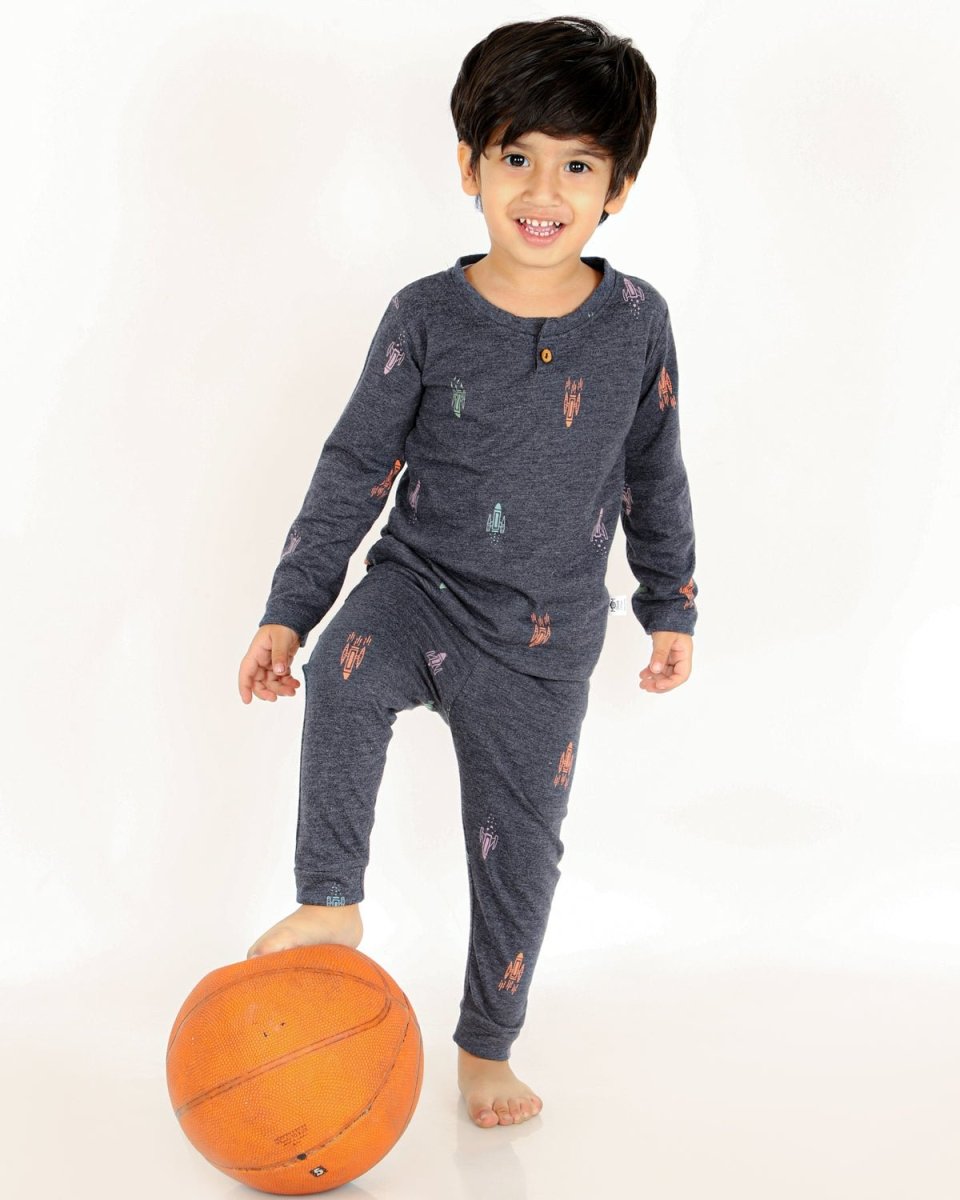 Lift Off To Space Boys Jogger Set - KCW-SPCSHP-1-2
