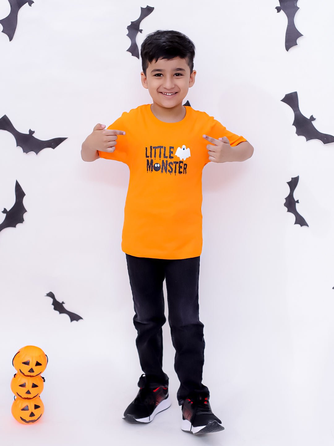 Little Monster Family Baby T-shirt - TWN - SC - LTMNSBY - 0 - 6