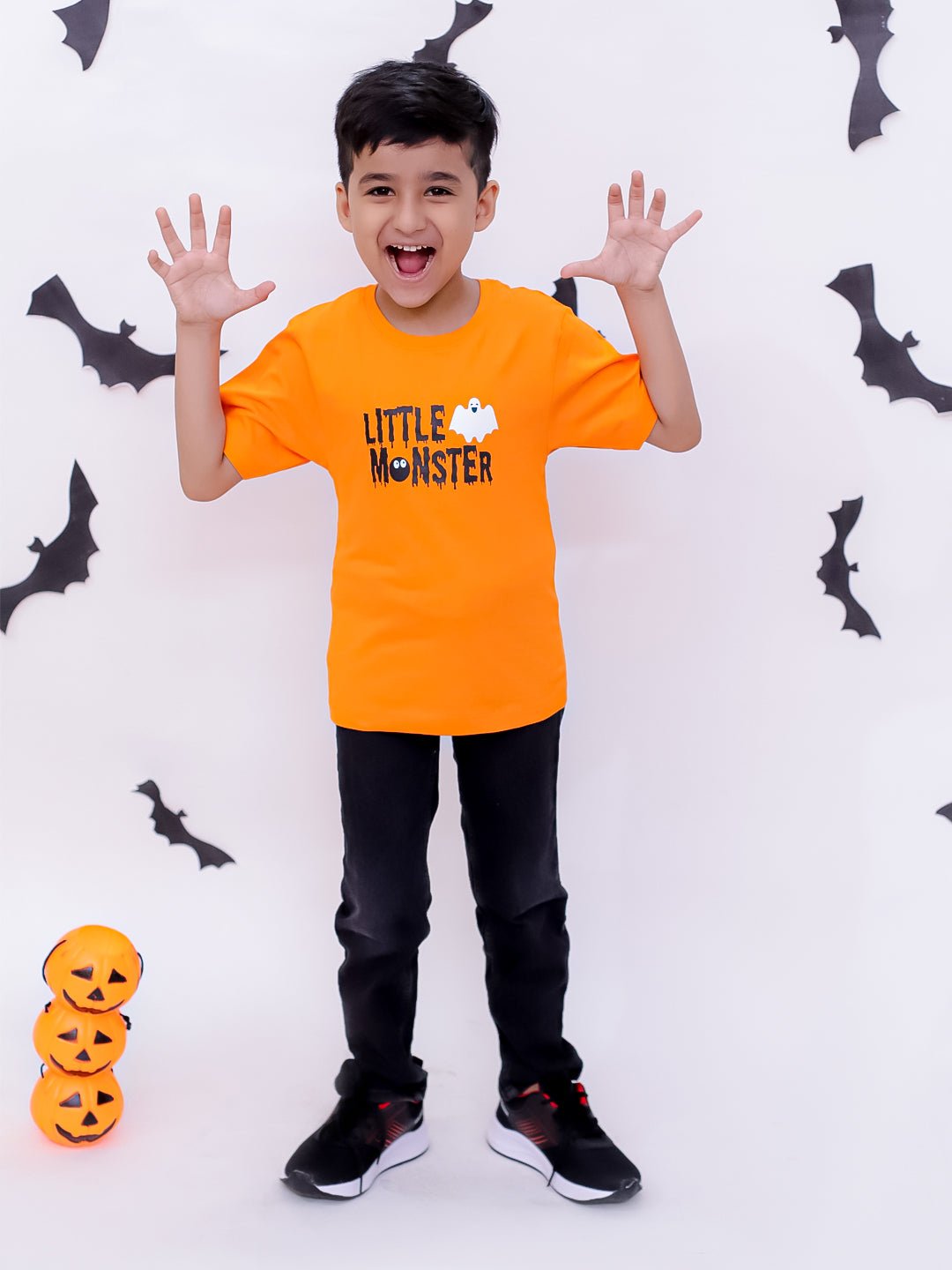 Little Monster Family Baby T-shirt - TWN - SC - LTMNSBY - 0 - 6