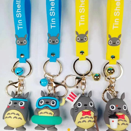 Whimsical Rat Cartoon Anime Keychain for Kids(pack of 2) - HalfPe