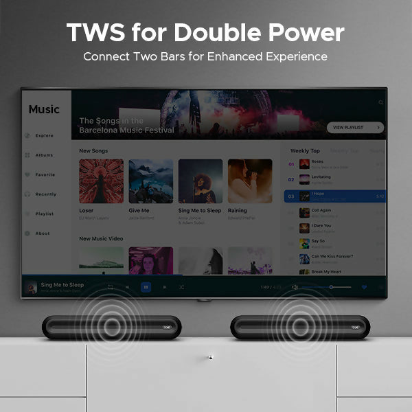 boAt Aavante Bar Aspire Portable Bluetooth Soundbar