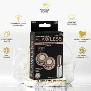 Finishing Touch Flawless-Finishing Tch Replacement Heads (Pack 2) Hair Removal