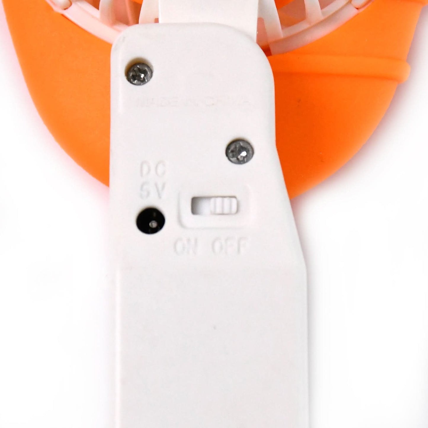 Rechargeable Handheld Mini Fan – Portable Cooling Fan (Battery Not Included, Mix Color)