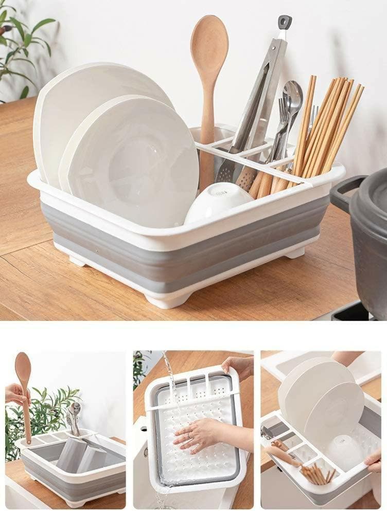 Portable Dinnerware Drainer Organizer - HalfPe