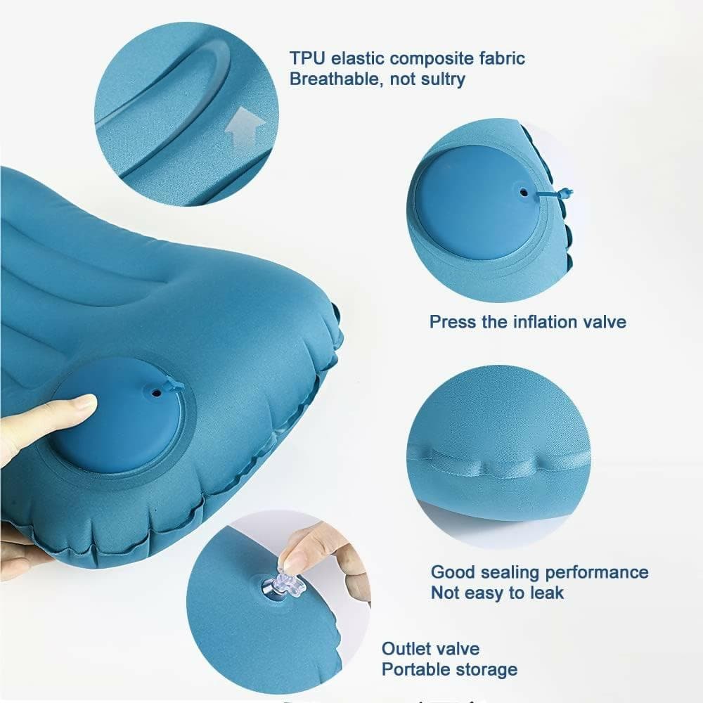 Ultralight Inflatable Camping Pillow - HalfPe