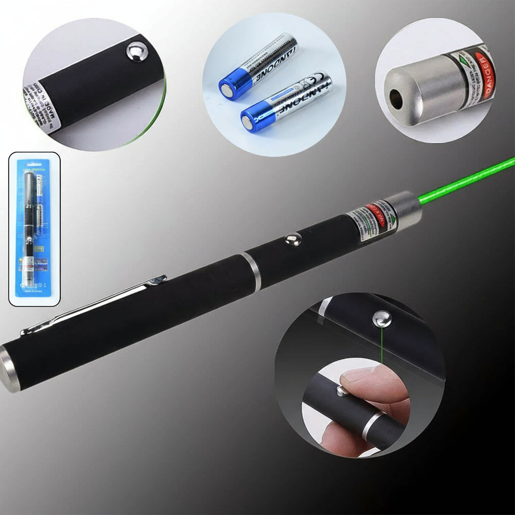 High-power Laser Pointer Pen With 2 Aa Batteries (1 Set) HP DD